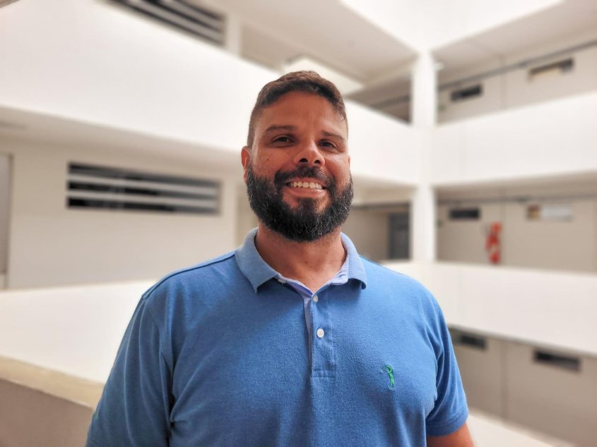 André Oliveira, coordenador do SASS da SMS. Foto: Ascom SMS