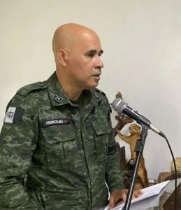 Tenente coronel Francelino, ex-comandante do Batalhão Ambiental