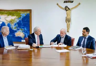 Ricardo Stuckert/PR Brasília (DF), 31/10/2025 - Presidente da República, Luiz Inácio Lula da Silva, durante assinatura do Projeto de Lei Antifacção, elaborado pelo Governo do Brasil, no Palácio do Planalto. Foto: Ricardo Stuckert/PR