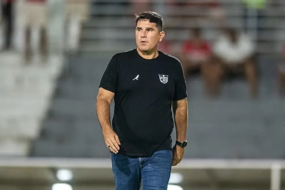 Barroca nega risco de demissão no CRB após nova derrota na Série B (Foto: Francisco Cedrim/ASCOM CRB)