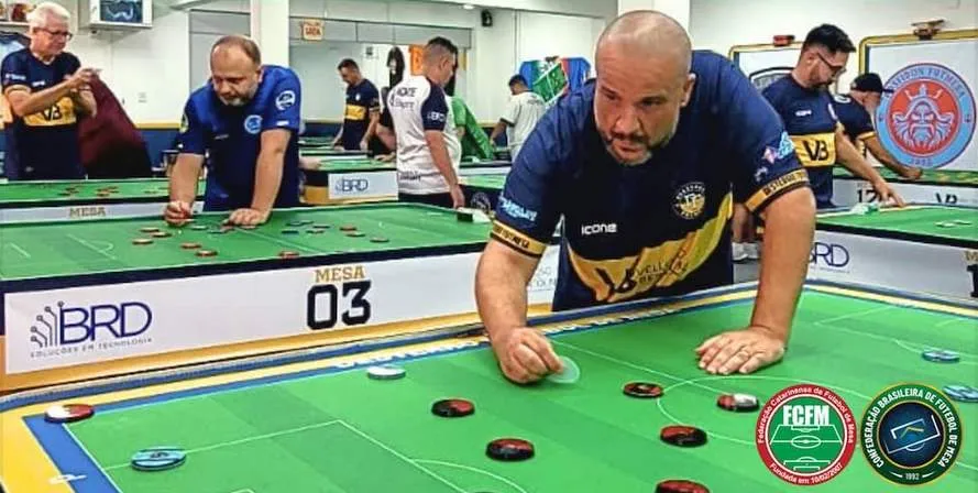 Campinas sedia campeonato brasileiro de futebol de mesa com mais de 200 atletas