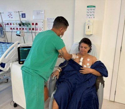  Brunno Afonso / Ascom Hospital Metropolitano de AL e Nataly Lopes / Ascom Hospital do Coração Alagoano