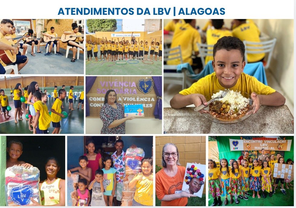 Lbv supera 11 milhões de atendimentos e benefícios em 2025, impulsionada por doações