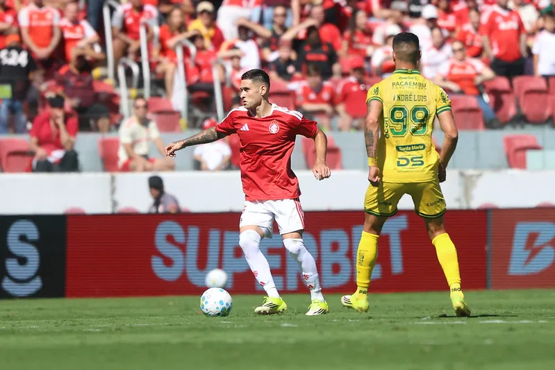 Em pleno Beira-Rio, Mirassol vence o Internacional por 2 a 1 com golaço de André Luís (Foto: Inter)