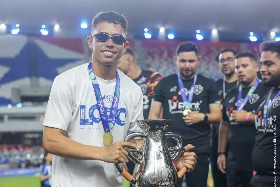 Paysandu acerta venda recorde de Pedro Henrique para o Flamengo (Foto: Jorge Luís Totti/Paysandu)