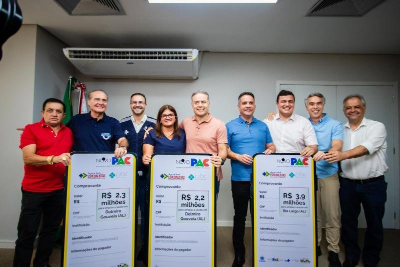Alagoas recebe r$ 30 milhões do NOVO pac saúde para 14 novas unidades