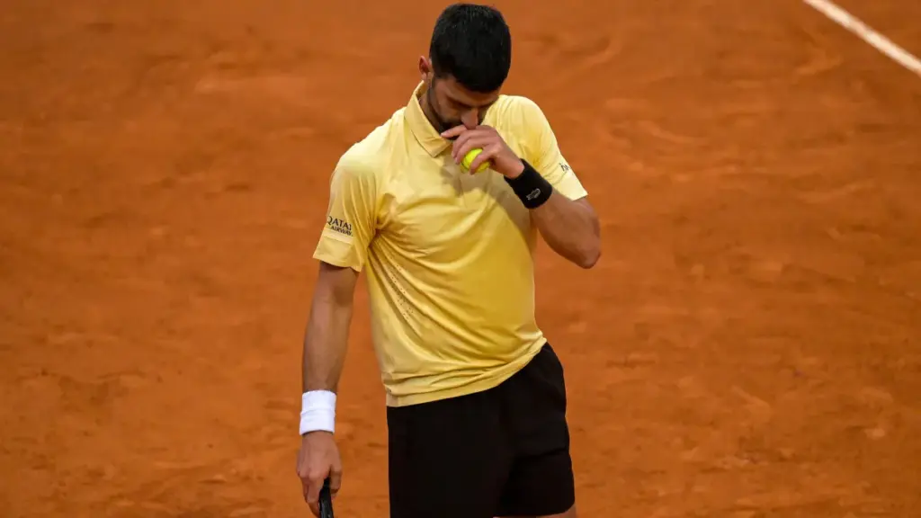 Novak Djokovic eliminado Roma Open