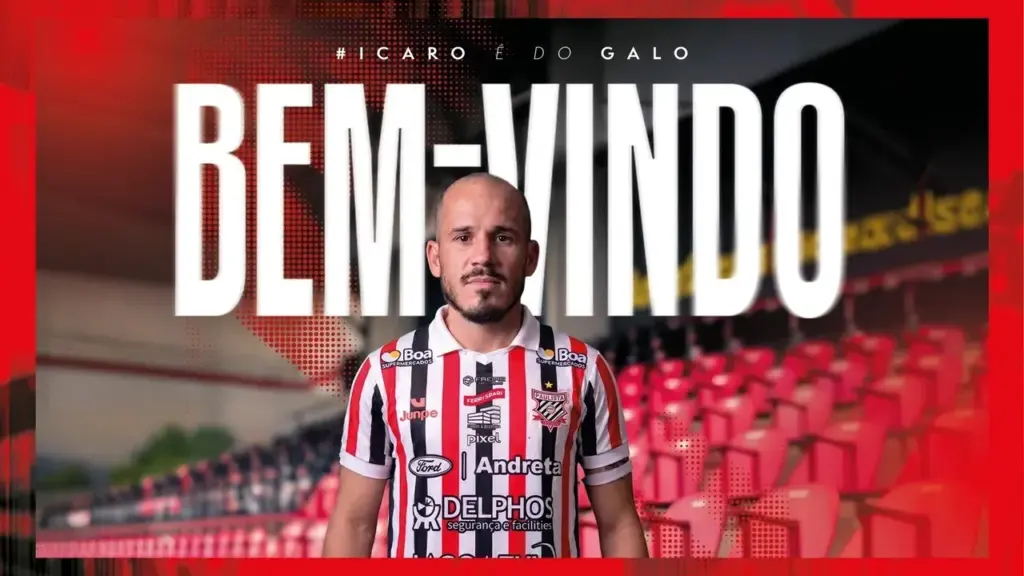 Paulista contrata meia Ícaro Robert para sequência da temporada (Foto: Divulgação)