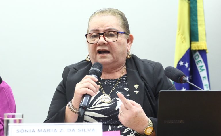 Audiência Pública – Impactos sobre a vida das mulheres e dos pequenos negócios. Secretária de Trabalho da Mulher, do Idoso e da Juventude da Confederação Nacional dos Trabalhadores na Indústria (CNTI), representando o Conselho Nacional dos Direitos da Mulher (CNDM), Sônia Maria Zerino.