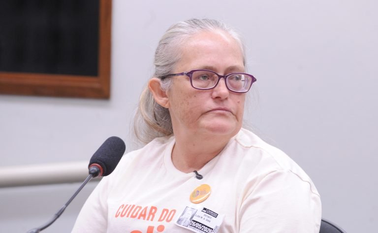 Audiência Pública - Política Nacional de Saúde Mental Climática (PL 6.151/25). Agricultora, Elida Marisa Arndt Dias.