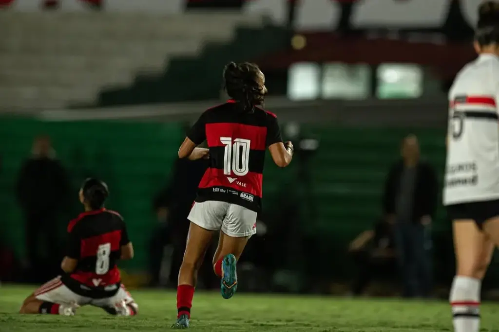 Flamengo vence o São Paulo e é campeão do Brasileiro Feminino Sub-20 (Foto: Divulgação)