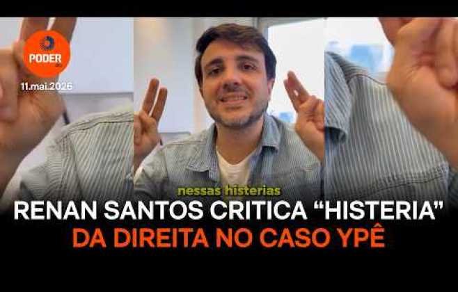 Renan Santos critica a direita por reações ao caso Ypê