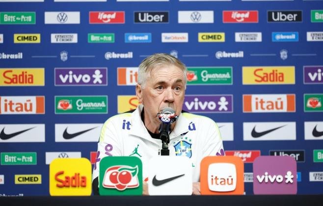 Ancelotti comenta sobre Neymar antes da convocação