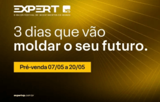 Ingressos para a Expert XP 2026 já estão à venda