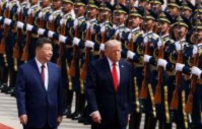 Cerimônia de Boas-Vindas a Trump em Pequim