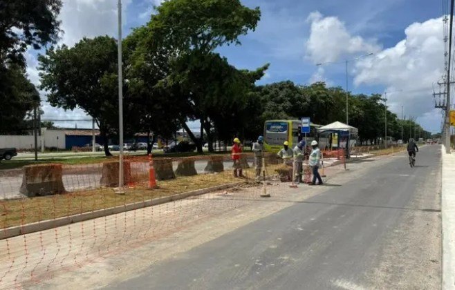 Avanço nas obras da Avenida Durval de Góes Monteiro em Maceió