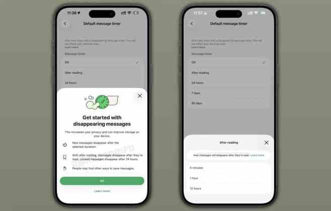 WhatsApp inova com mensagens que somem após leitura em iPhones