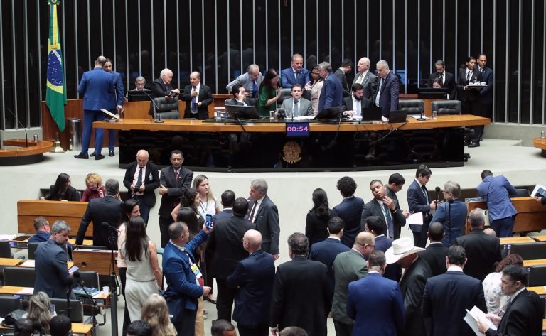 Plenário da Câmara durante Sessão Deliberativa