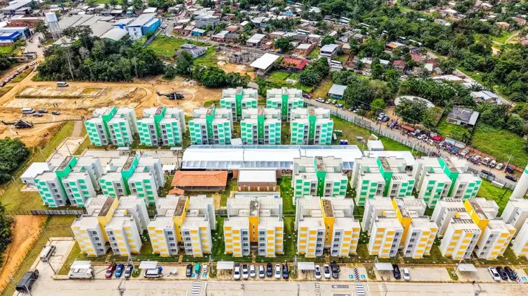 Manaus (AL), 26/05/2026 - Presidente da República, Luiz Inácio Lula da Silva, durante visita a unidade habitacional do Conjunto 15 do Residencial Morar Melhor, do Programa Minha Casa, Minha Vida, no Residencial Morar Melhor. Foto: Ricardo Stuckert/PR