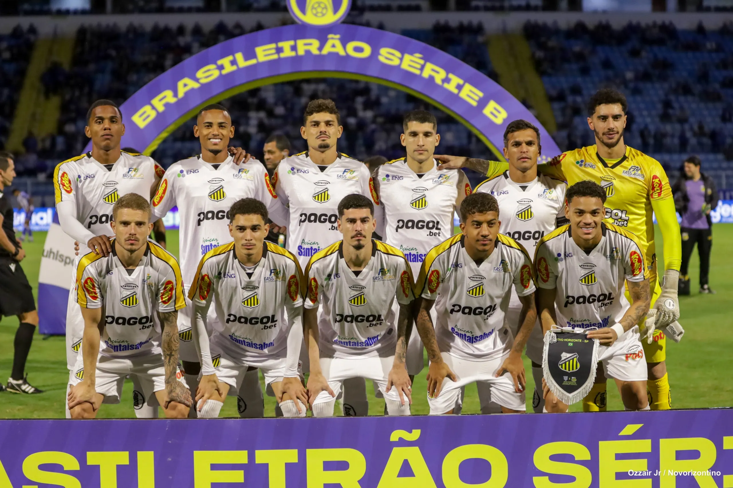 Avaí e Novorizontino empataram por 3 a 3 na noite deste domingo (3), em Florianópolis (Foto: 
Ozzair Jr / Novorizontino)