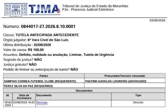 Série D - Sampaio Corrêa-MA