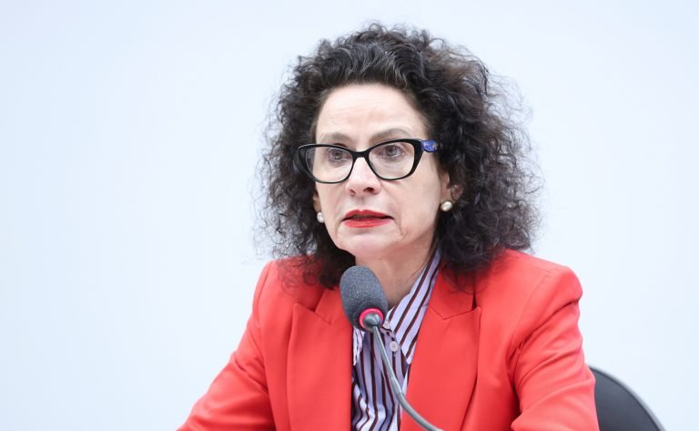 Audiência Pública - Participação social nas instituições do sistema de justiça, a partir da experiência das ouvidorias externas das Defensorias Públicas. Presidenta do Conselho Nacional de Ouvidorias Externas das Defensorias Públicas do Brasil, Maria Aparecida Lucca Caovilla.