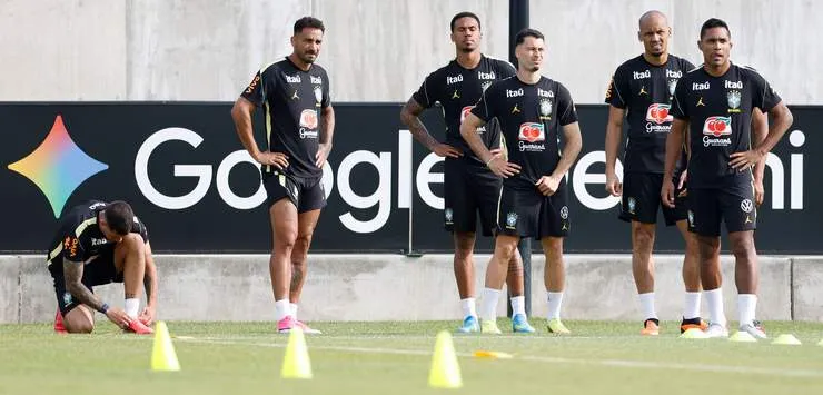treino primeiro rafael ribeiro CBF