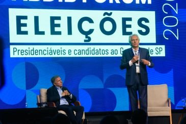 Paulo Pinto/ Agência Brasil São Paulo (SP)-25/08/2026 . O candidato Ronaldo Caiado participa do ABDIB Fórum ELEIÇÕES 2026, na Villa Blue Tree Transatlântico .
Foto: Paulo Pinto/Agência Brasil