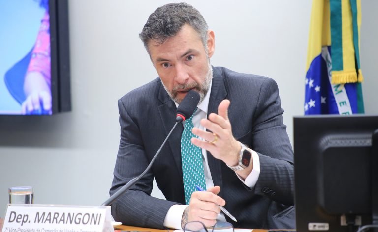 Deputado Marangoni (Podemos-SP) fala em comissão da Câmara dos Deputados